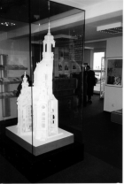 Pavillon Frauenkirche Dresden mit Modell