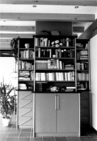 Wohnraumgestaltung: Umbauter Schornstein